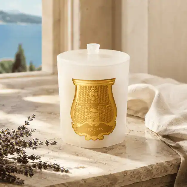 Луксозна Ароматна Свещ Trudon „Cyrnos“ | Колекция The Alabasters