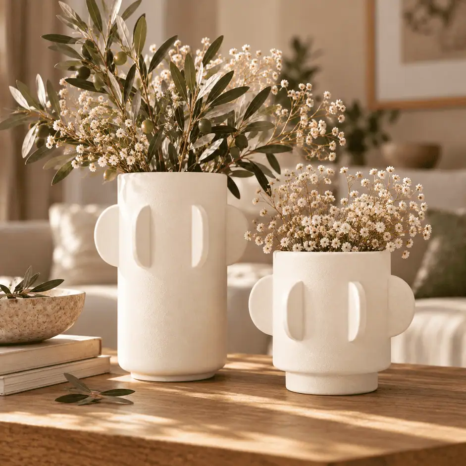 Порцеланова Ваза „Pure White“
