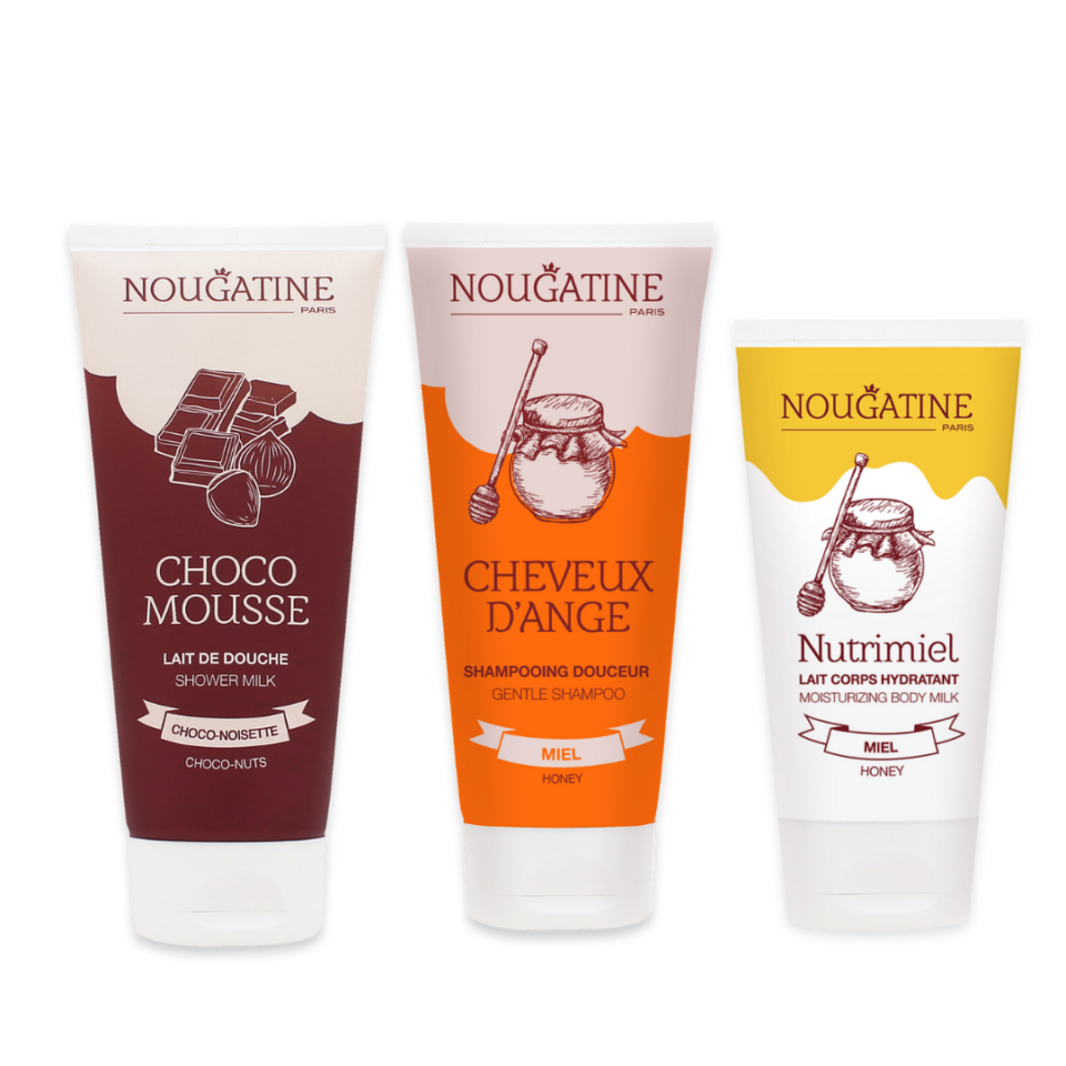 Mon Rituel Corps Gourmand Рутина за коса, душ и тяло от 3 продукта | Nougatine Paris