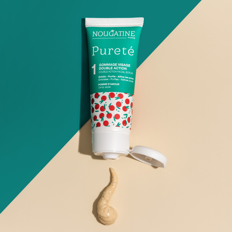 Pureté Gommage Visage Double Action Двойнодействащ пилинг за лице Nougatine Paris