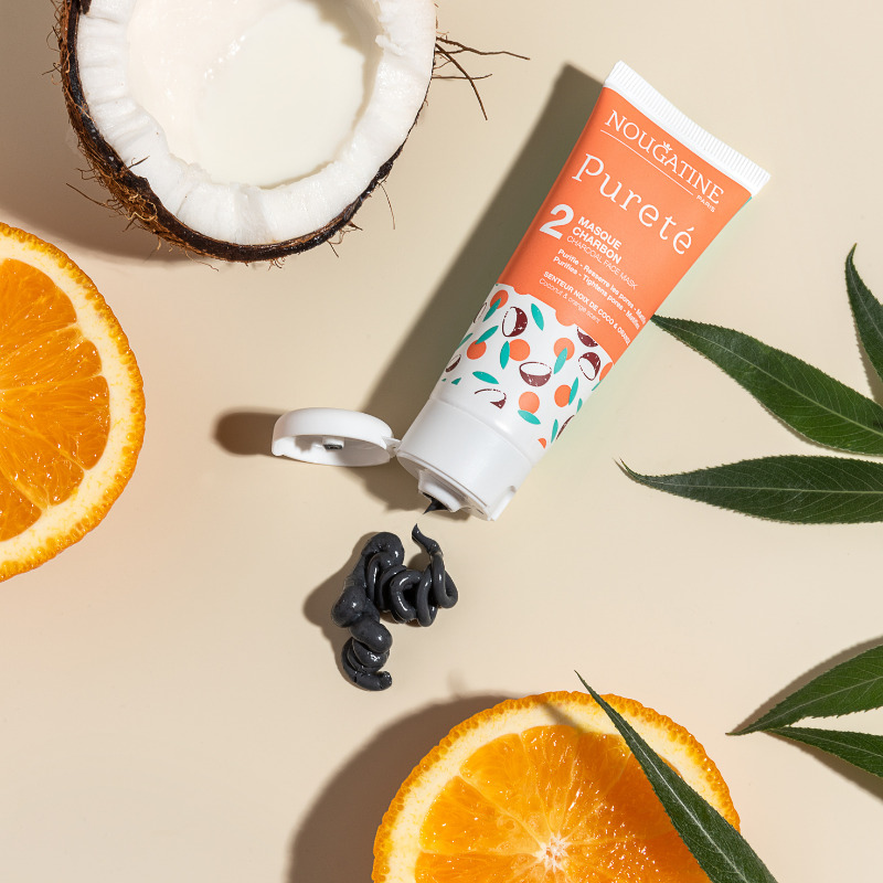 Pureté Masque Charbon Пречистваща маска с въглен Nougatine Paris