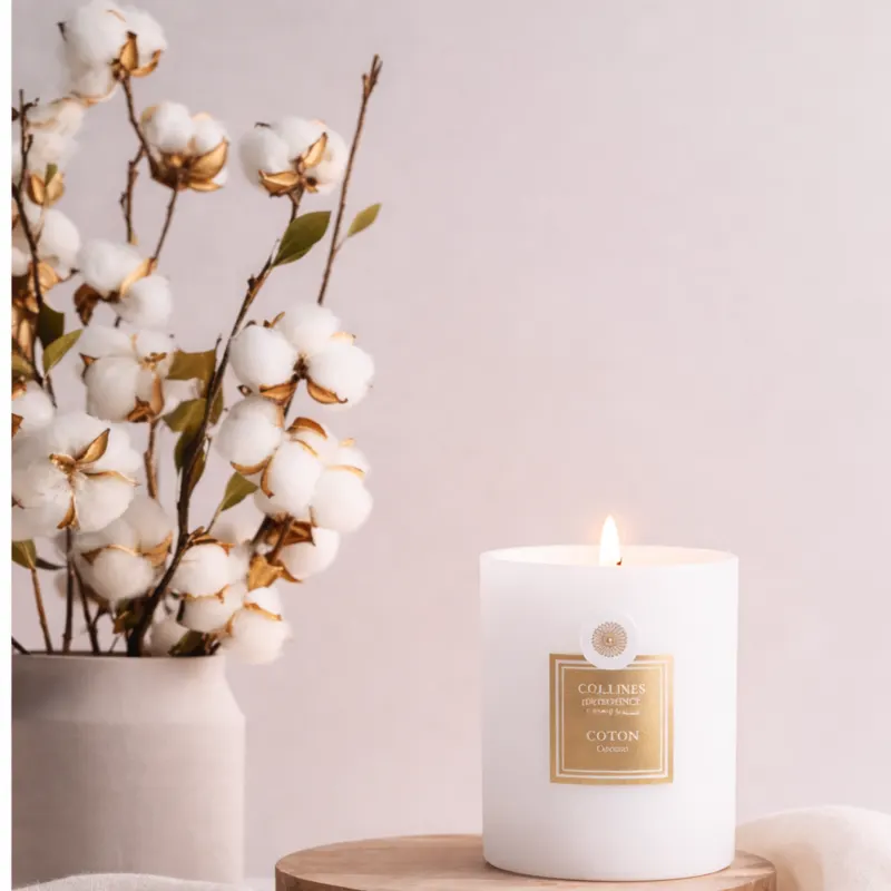 Луксозна Ароматна Свещ “Cotton” | 360g