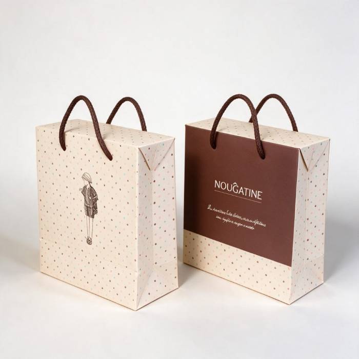 Nougatine Paris Подаръчна кутия тип чанта (Box bag)