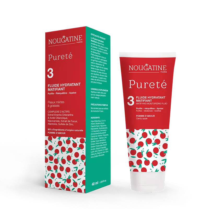 Pureté Fluide Hydratant Matifiant Хидратиращ матиращ флуид за лице 40мл | Nougatine Paris