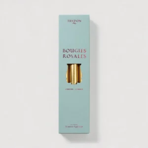 Златни свещи за маса Trudon Gold Royales 28 см