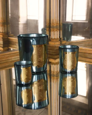 Trudon Fir, небесносини (celadon) свещи La Nuit des Glaces